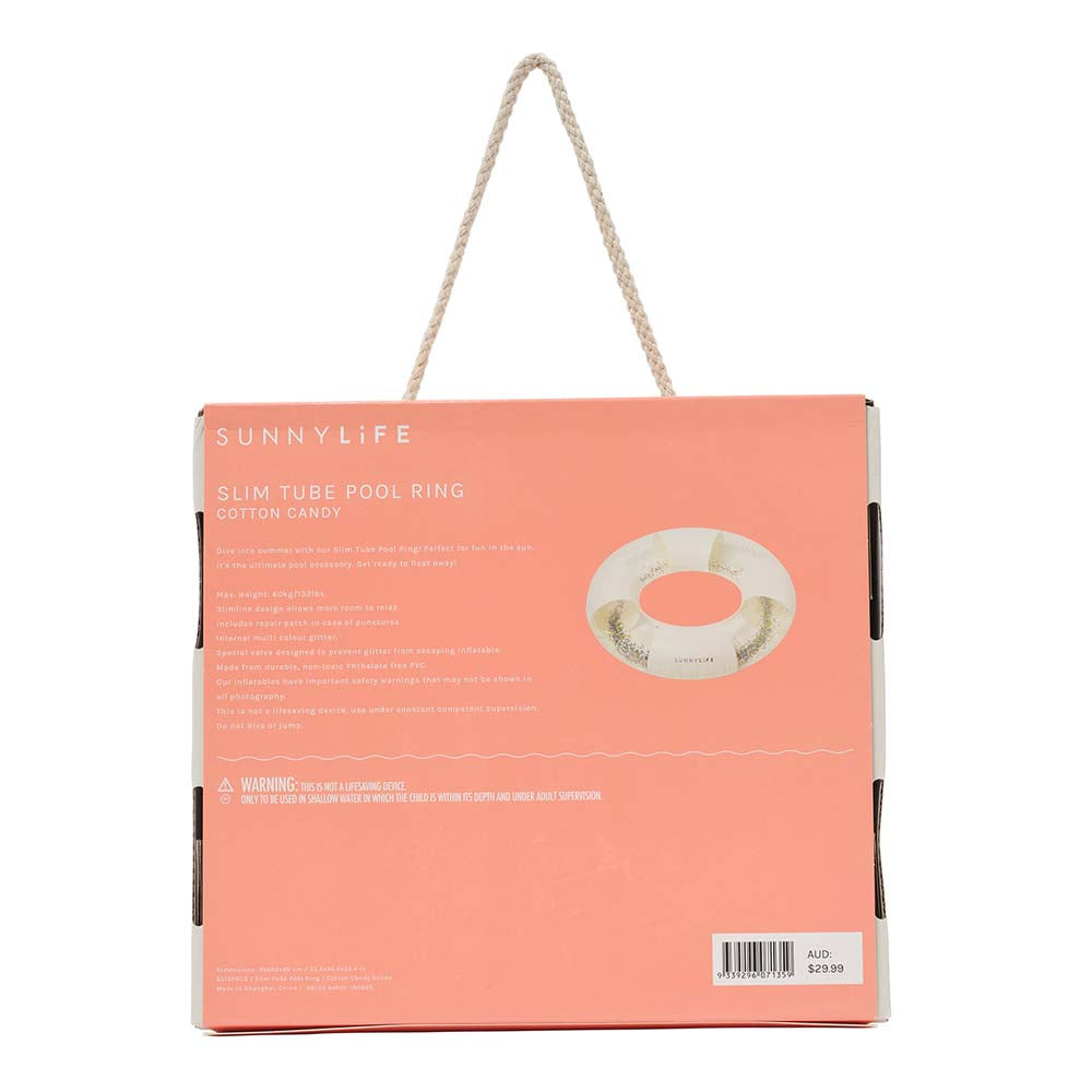 SUNNYLiFE Slim Tube Pool Ring