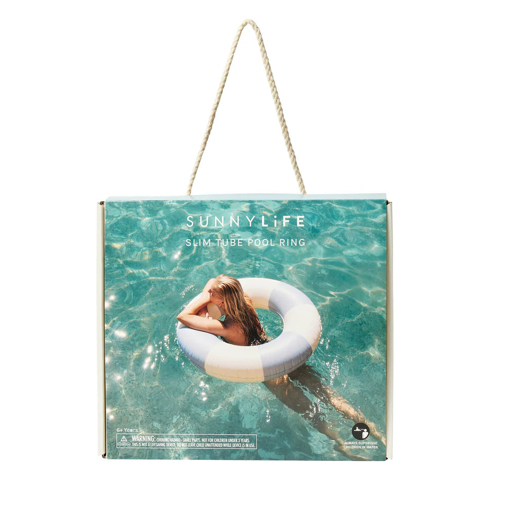 SUNNYLiFE Slim Tube Pool Ring
