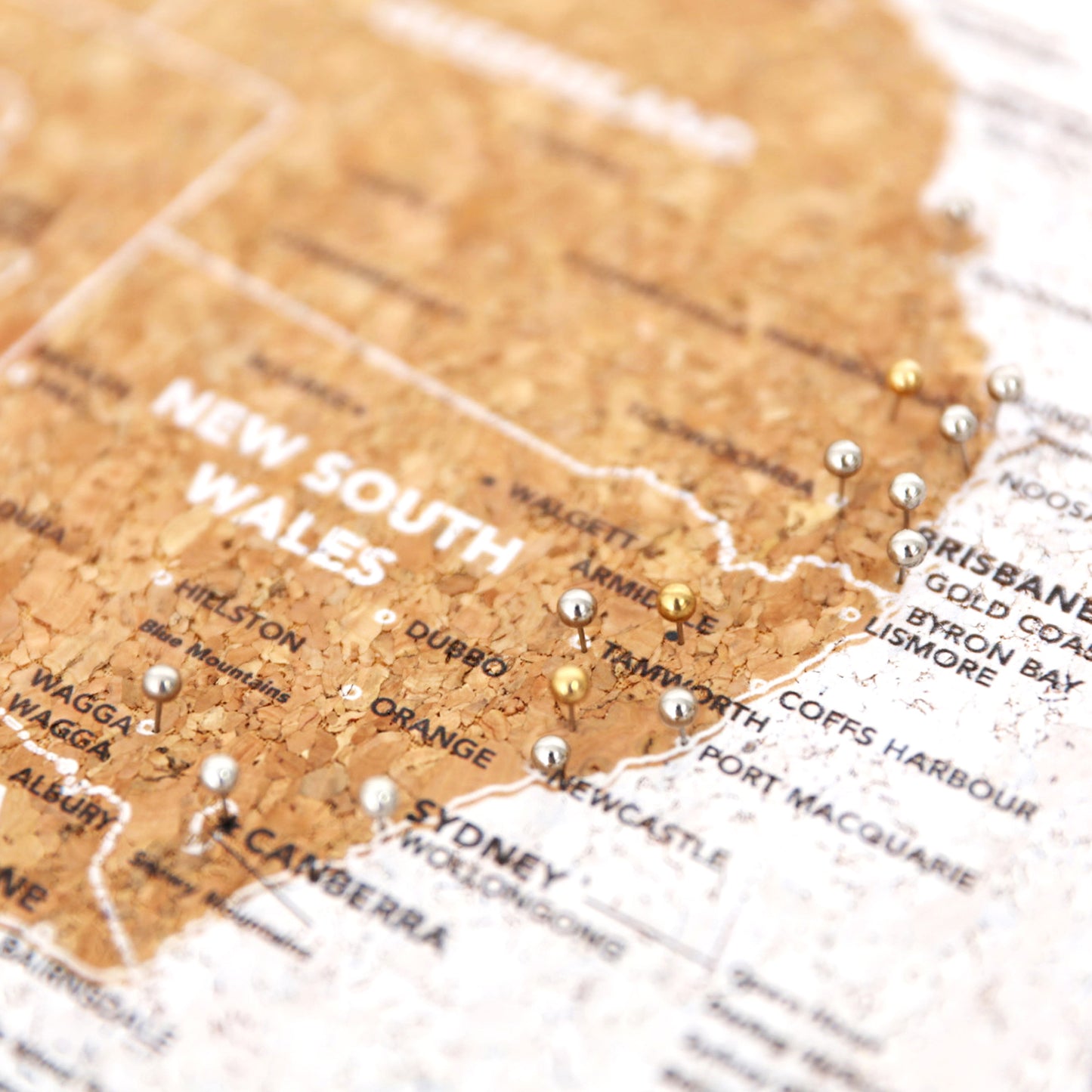 Splosh Travel Board Australia Small Map