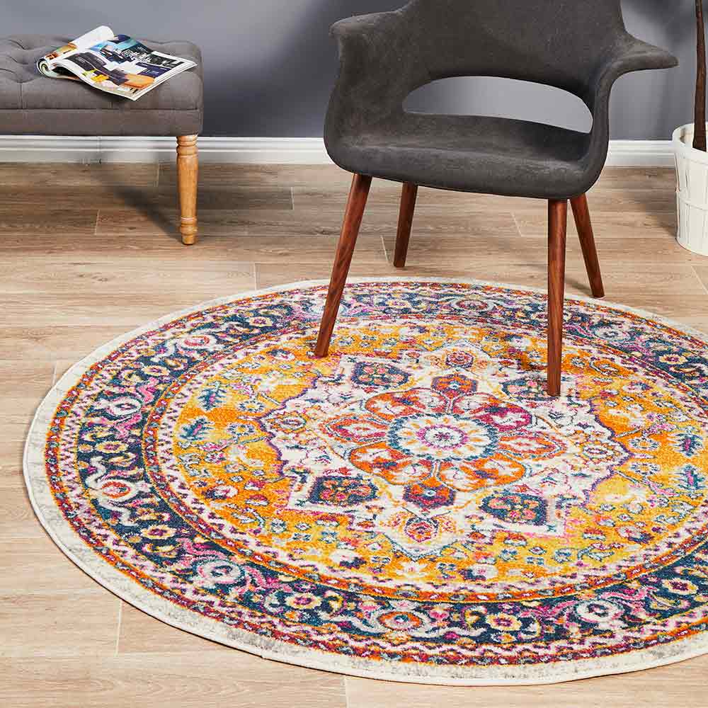 Rug Culture Babylon 207 Round Rug Multi