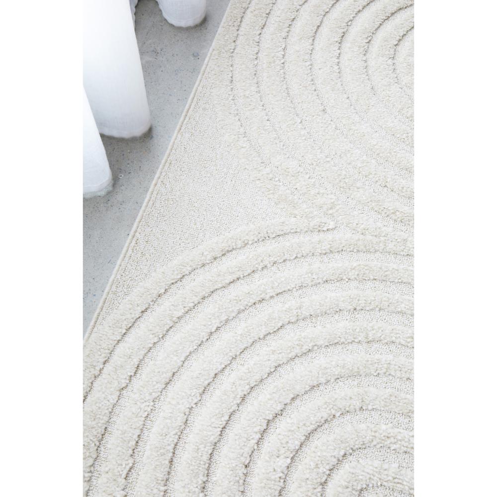 Rug Culture Lotus Abbey Runner White with arch detail at House