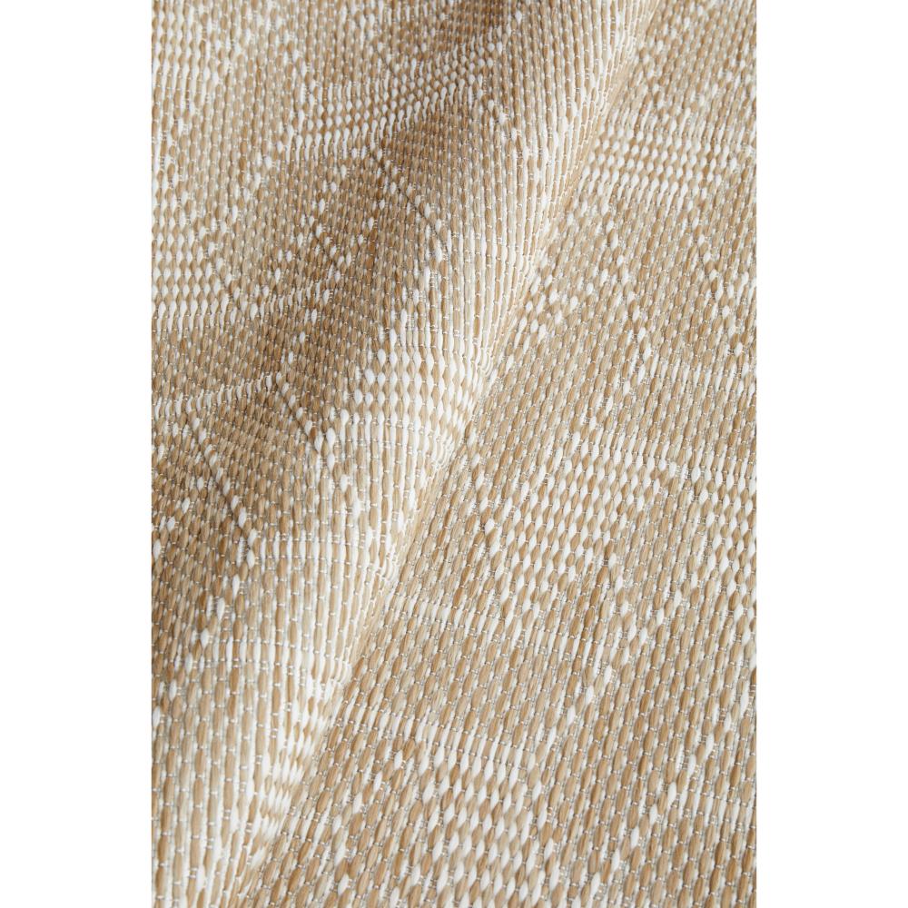 Natural Brown weave look hallway floor runner rug detail image - House