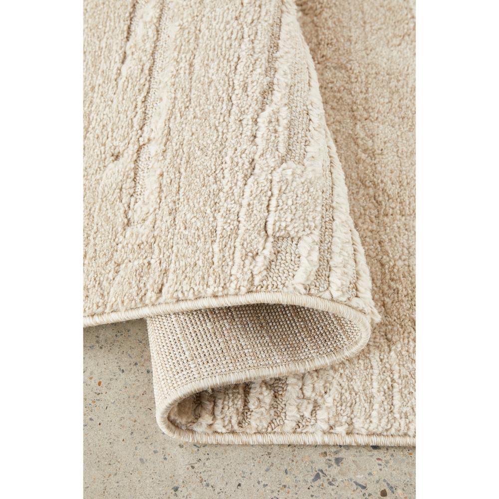 Rug Culture Serenade Ezra Rug Natural close up image at House