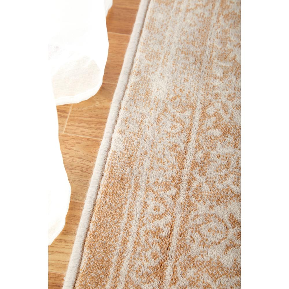 washed look Natural colour Wool Rug detail image - House