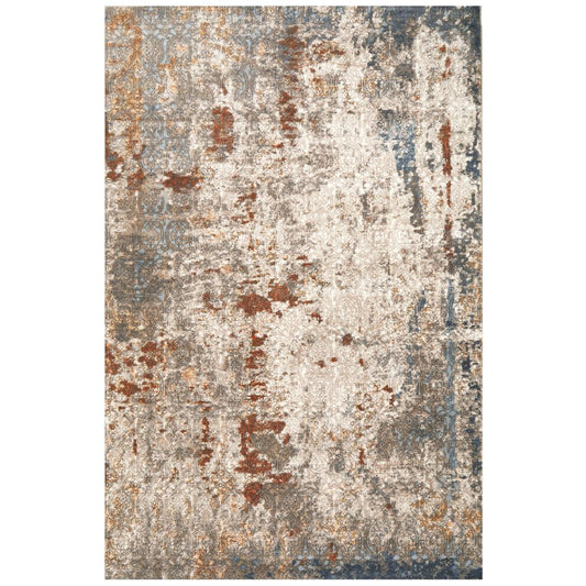 Rug Culture Melody Gayle Wool Rug Multicolour Brown and Blue- House