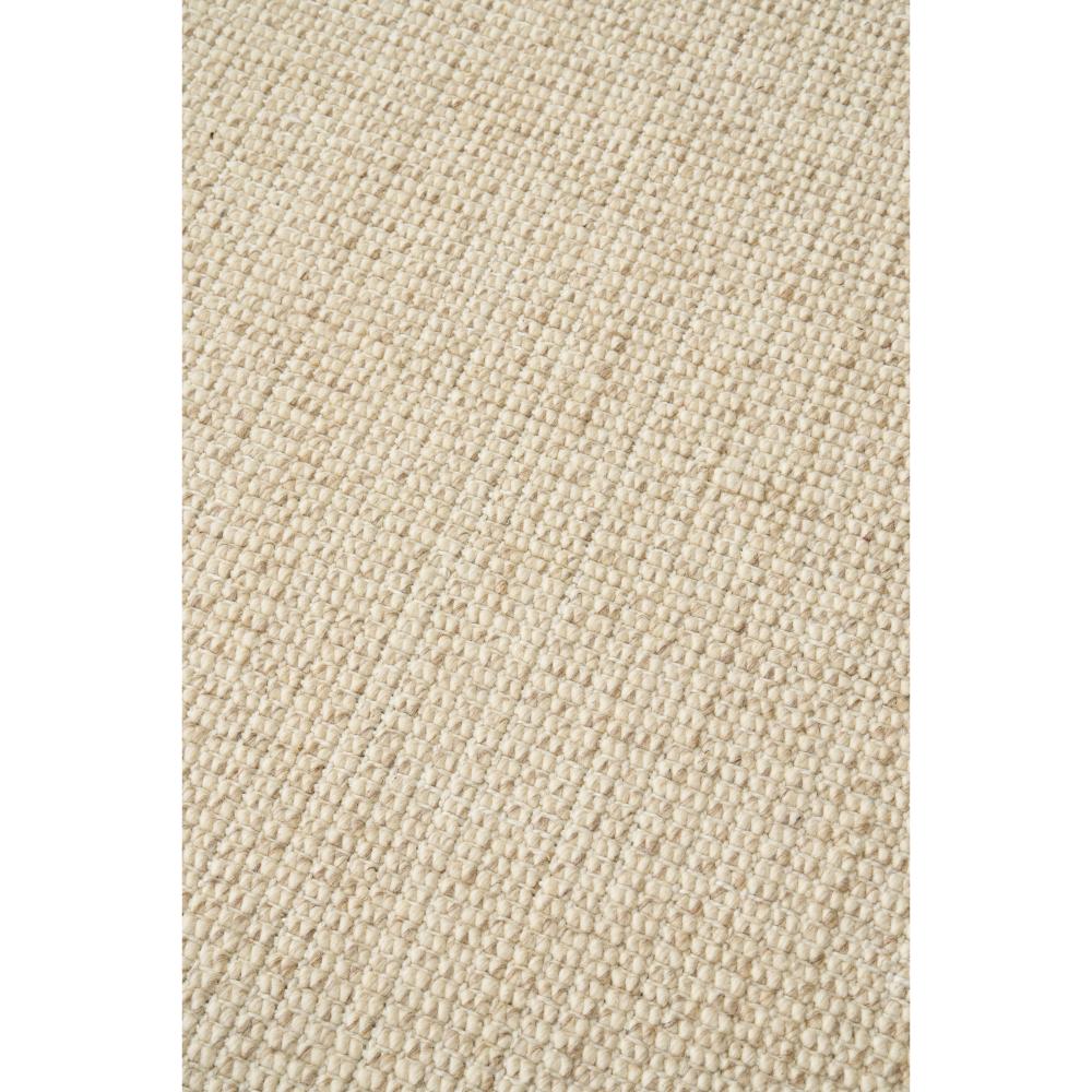 cream Hamptons style jute wool rug detail image - House