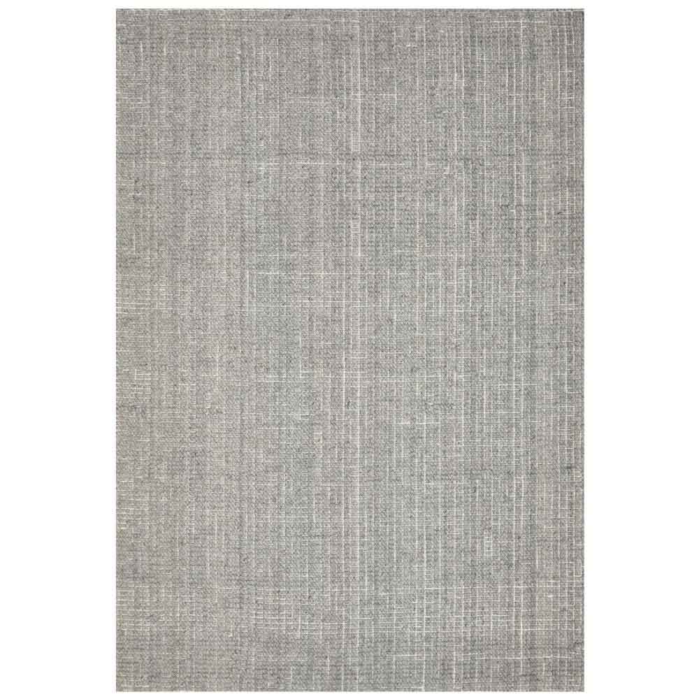 Rug Culture Madras Parker Rug Dove Grey -Jute Wool Rug - House