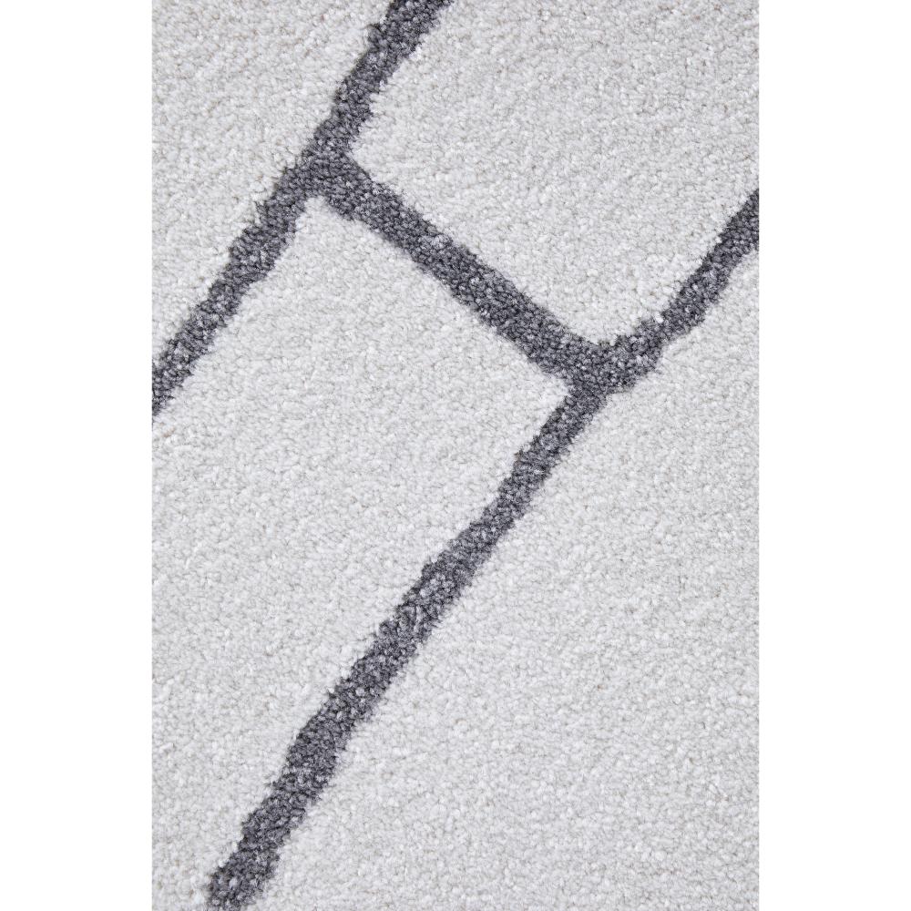 grey modern abstract rug detail image - House