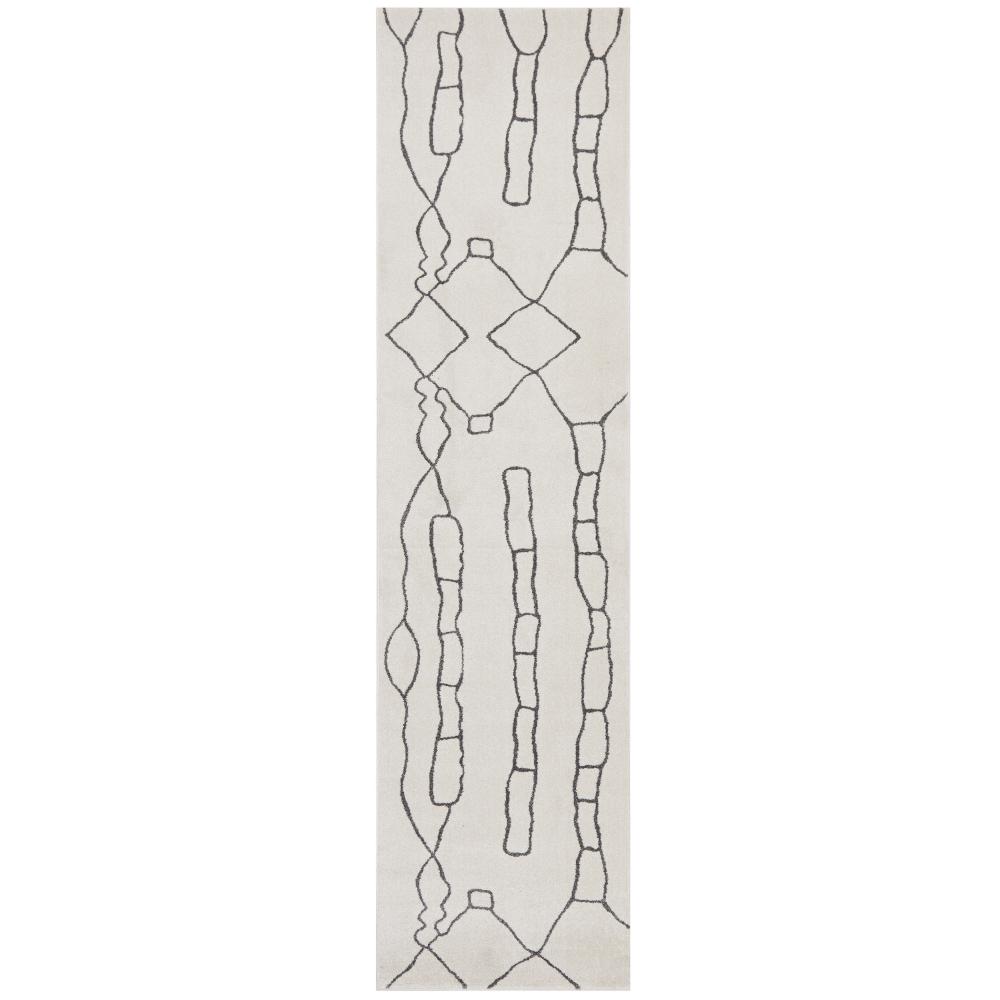 Rug Culture Paradise Amy Runner - grey abstract rug - House