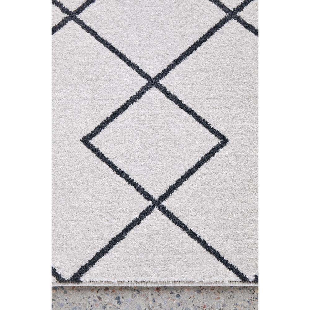 grey modern abstract rug detail image - House
