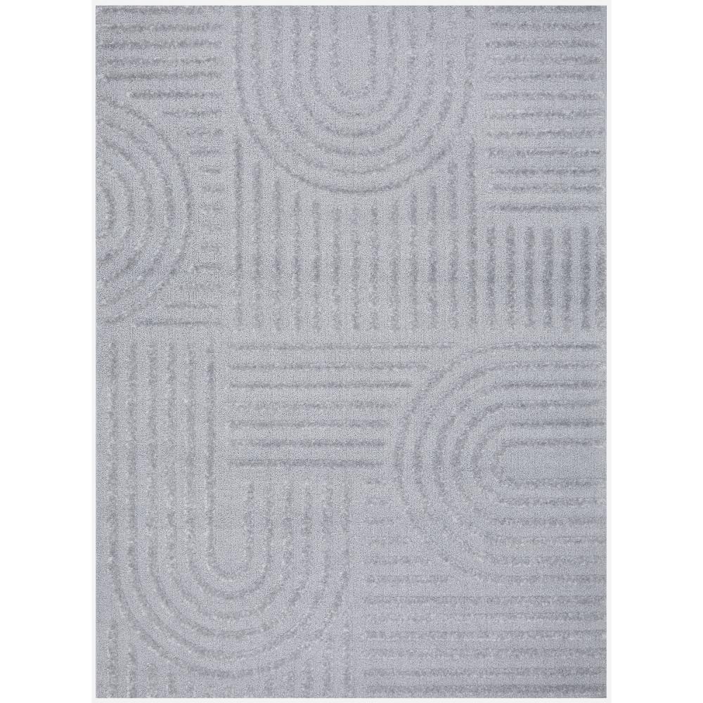 Rug Culture Marigold Dior Rug Silver with arch design at House