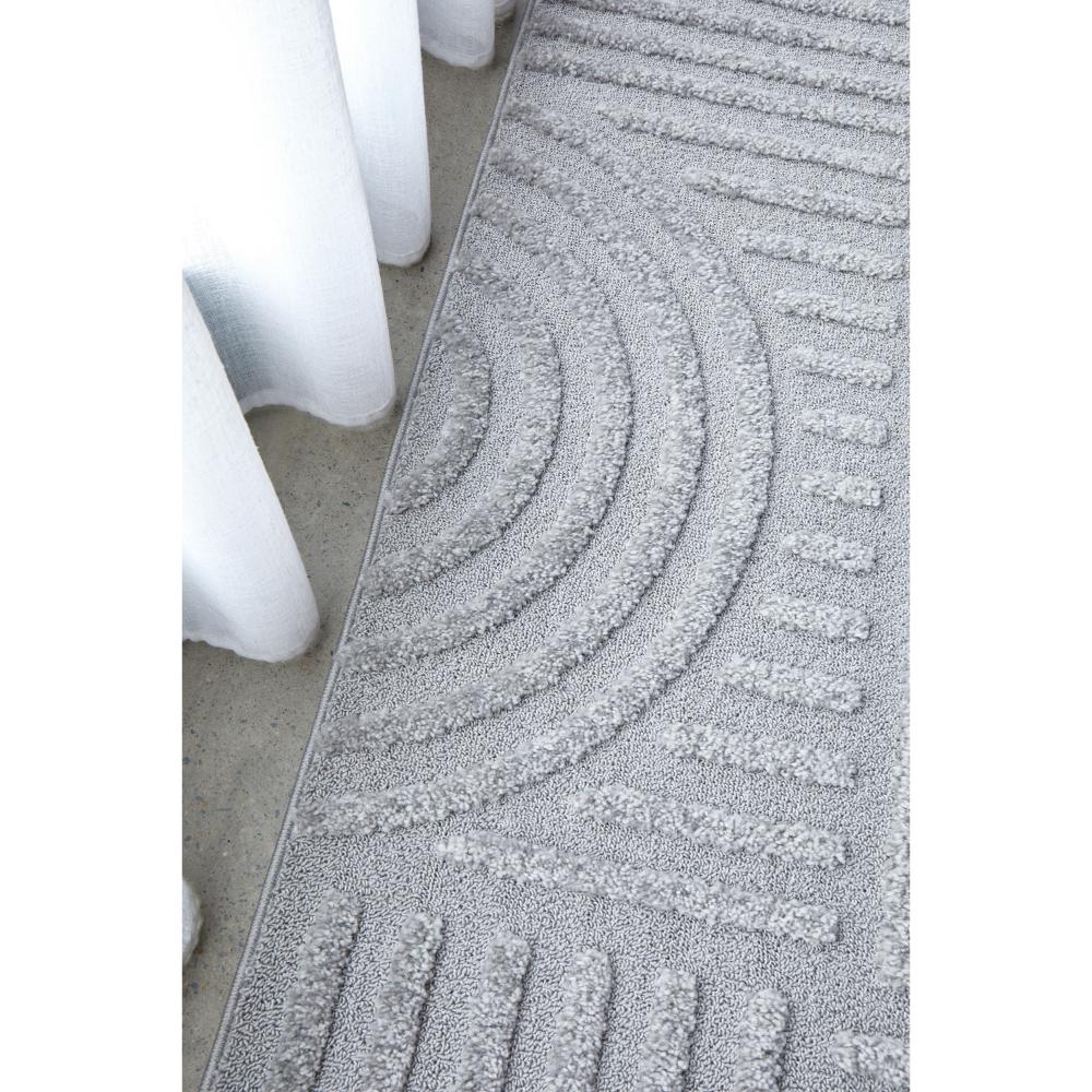 Rug Culture Marigold Dior Rug Silver with arch design at House