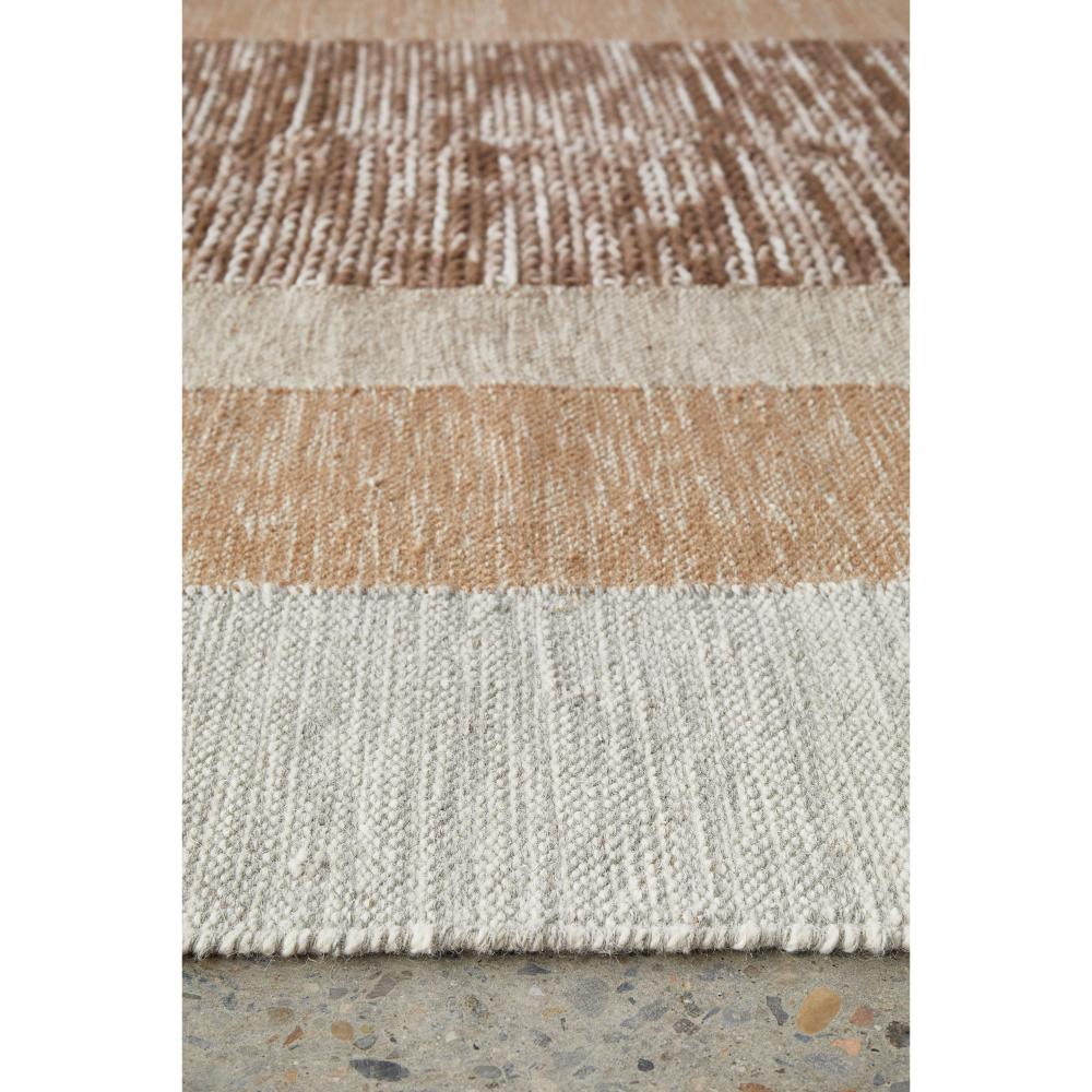 Rug Culture Summit Orb Rug Toffee Brown detail image at House