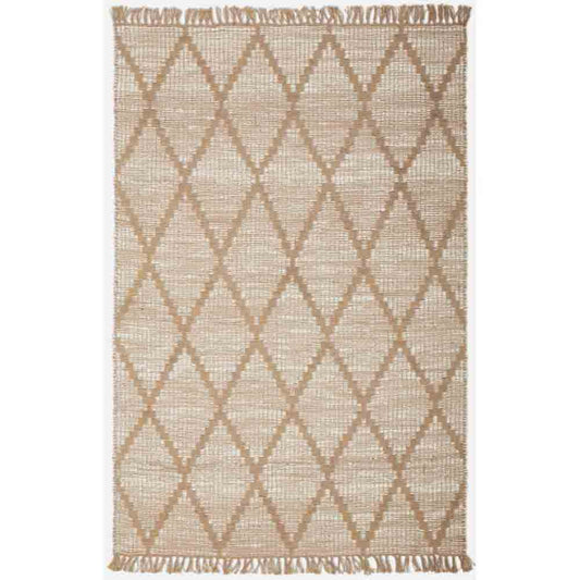 Rug Culture Bali Rug Natural Jute with fringe detail - House