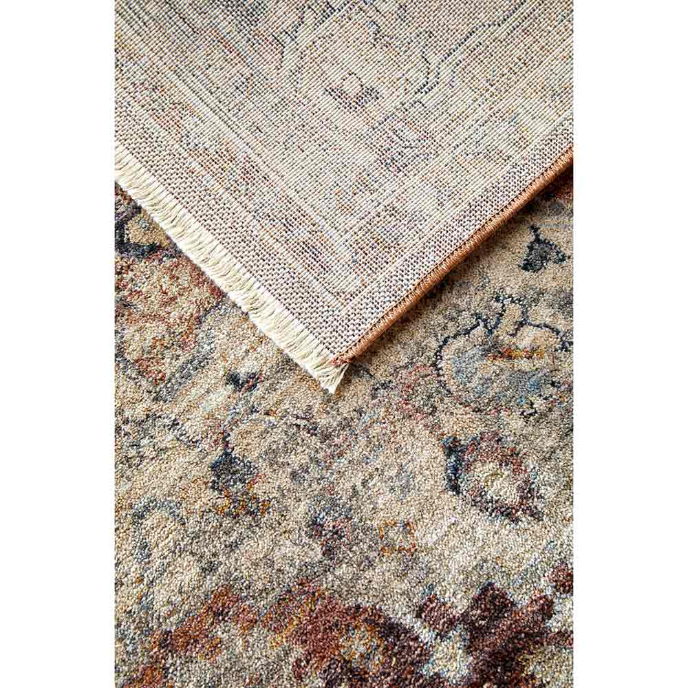 Darren Palmer Heirloom Rug in Plum detail shot at House