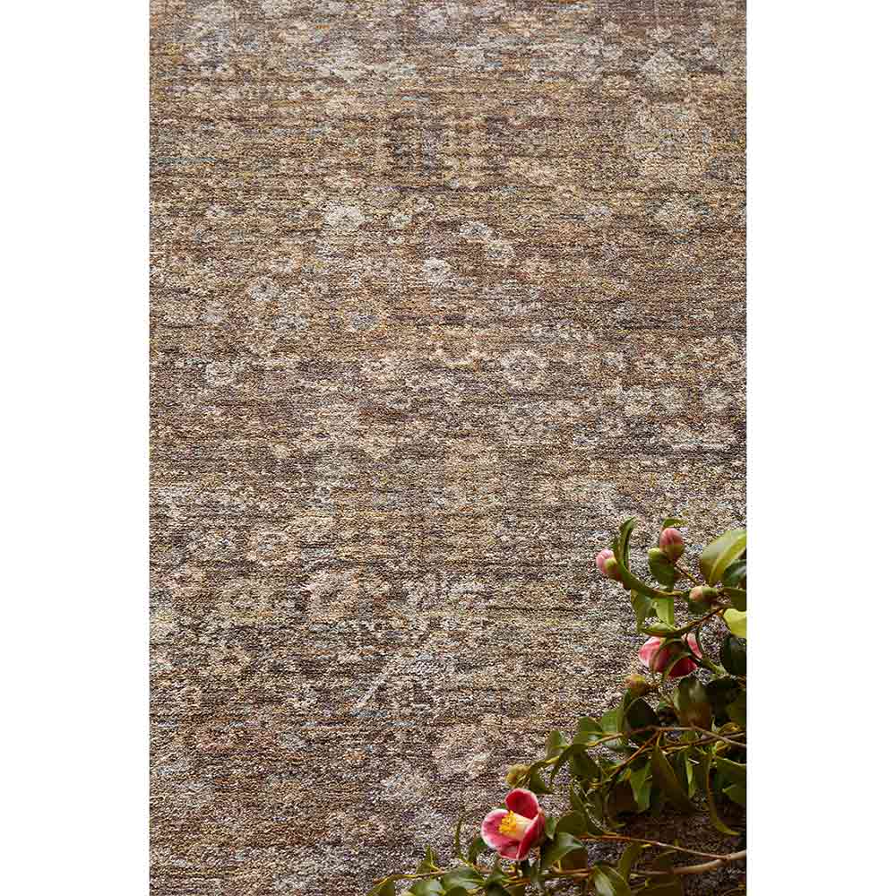 Darren Palmer Moorland Rug in Fig detail shot at House