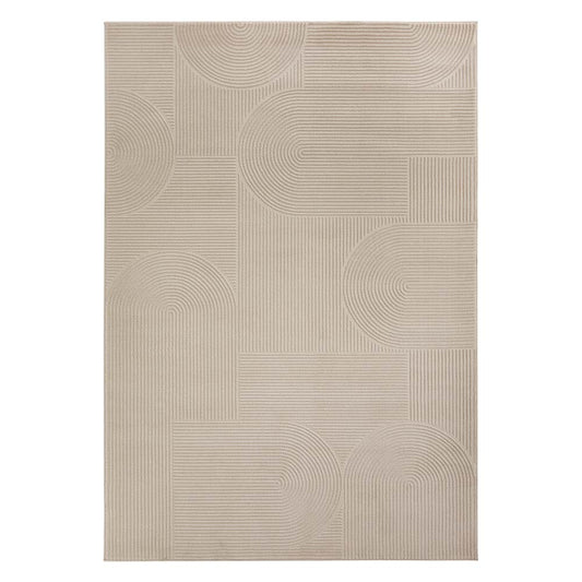 Darren Palmer Raking Rug Linen Cream at House