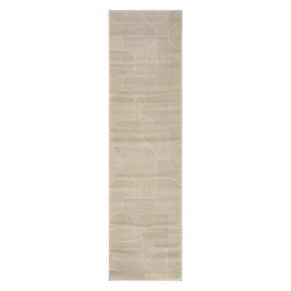 Darren Palmer Raking Runner in Linen Cream at House