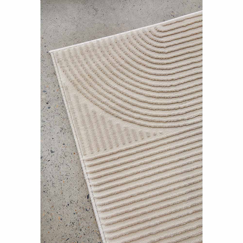 Darren Palmer Raking Runner in Linen Cream detail shot at House