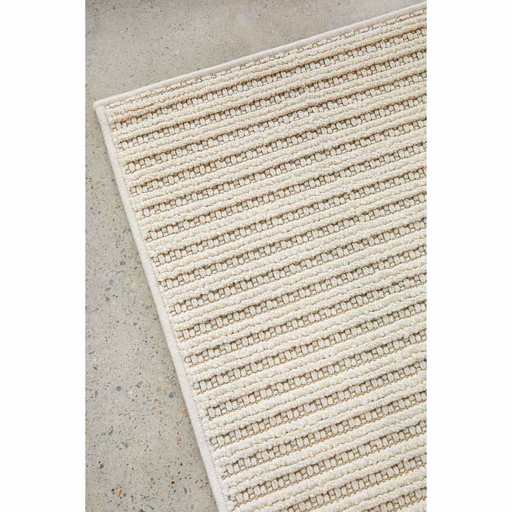 Darren Palmer Sandridge Indoor/Outdoor Rug in Cream detail shot at House