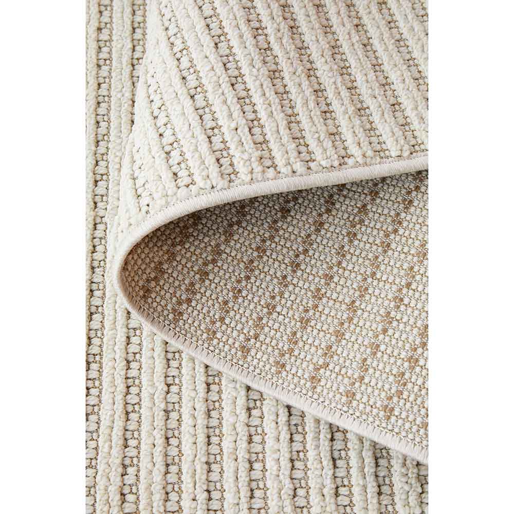 Darren Palmer Sandridge Indoor/Outdoor Runner in Cream detail shot at House
