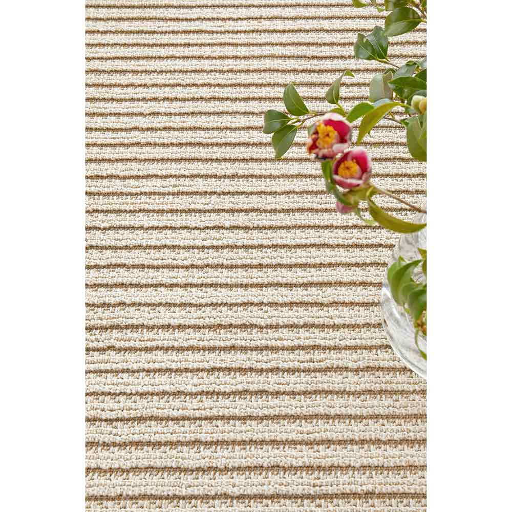 Darren Palmer Sandridge Indoor/Outdoor Runner in Taupe detail shot at House