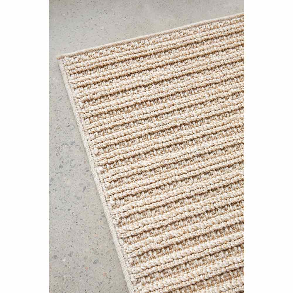 Darren Palmer Sandridge Indoor/Outdoor Runner in Taupe detail shot at House