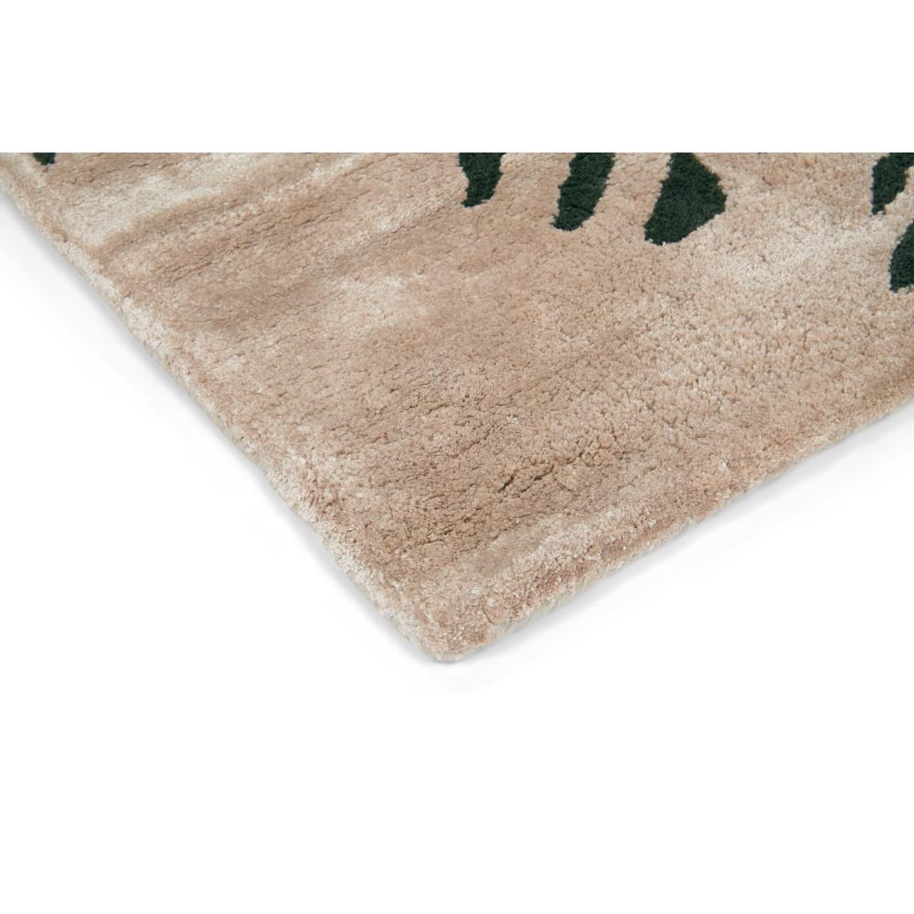 grey starburst designer wool rug in detailed image - House