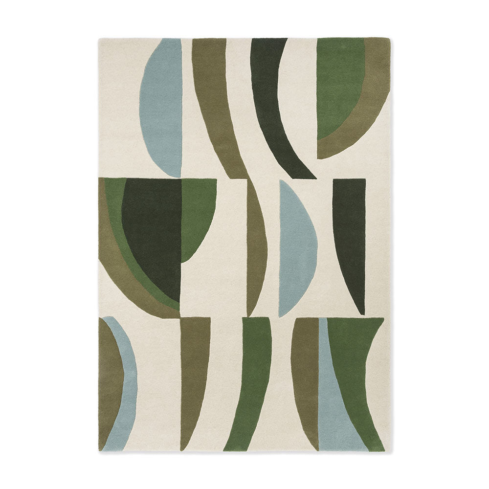 Harlequin Torillo Rug Emerald/Azul - House