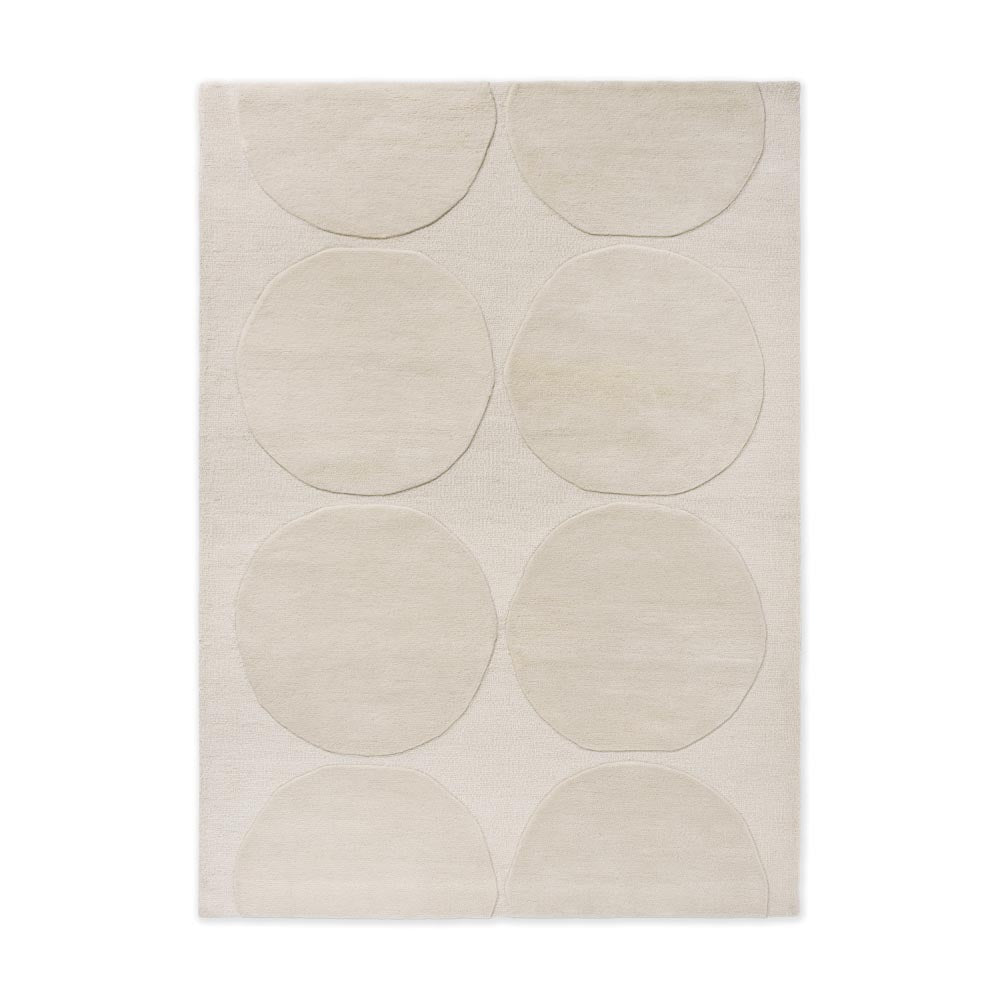 Marimekko Isot Kivet Rug Natural White