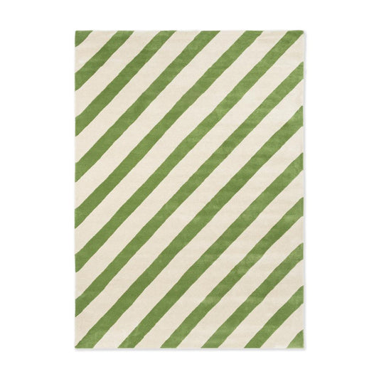 Harlequin X Sophie Robinson Paper Straw Rug Peridot - House