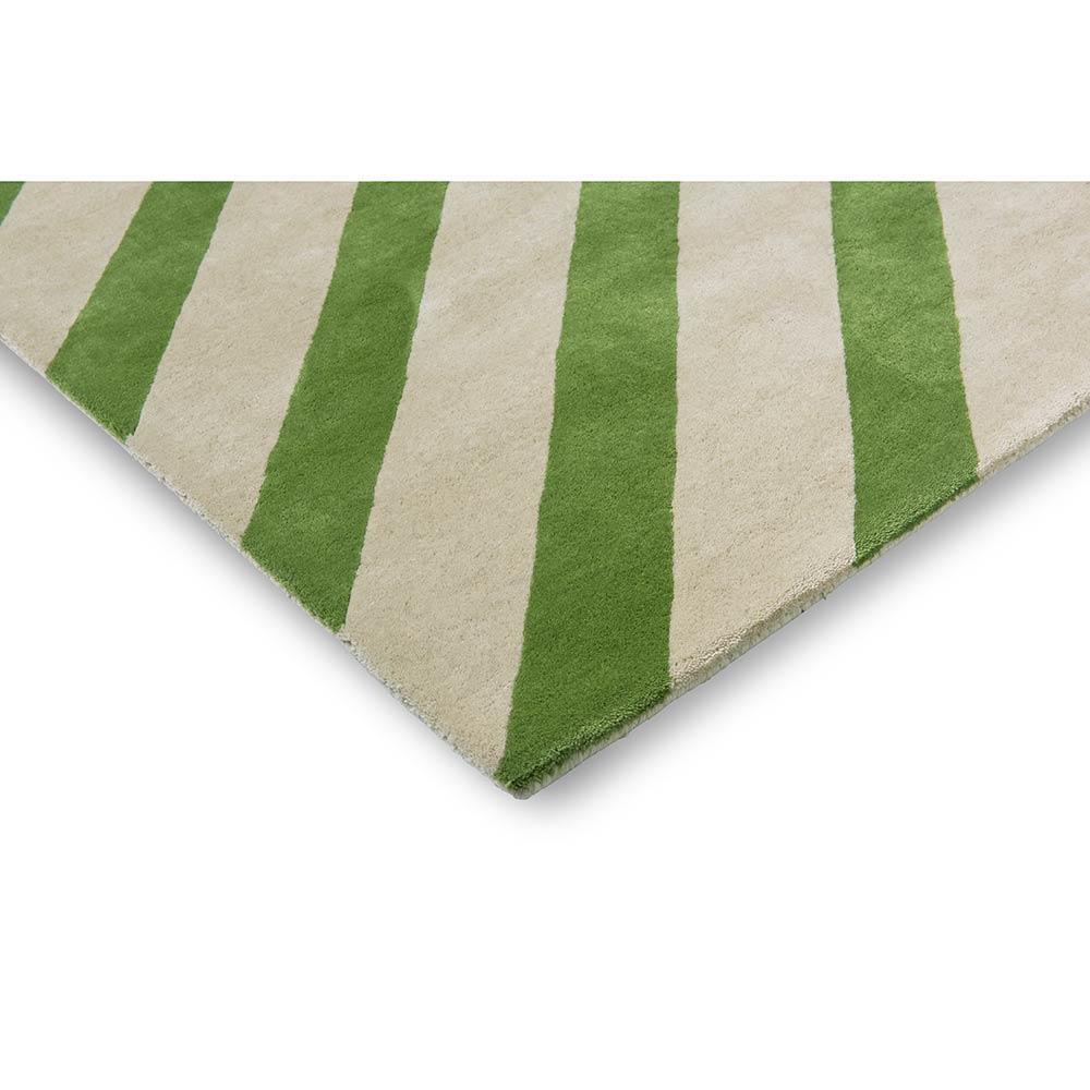 Harlequin X Sophie Robinson Paper Straw Rug Peridot