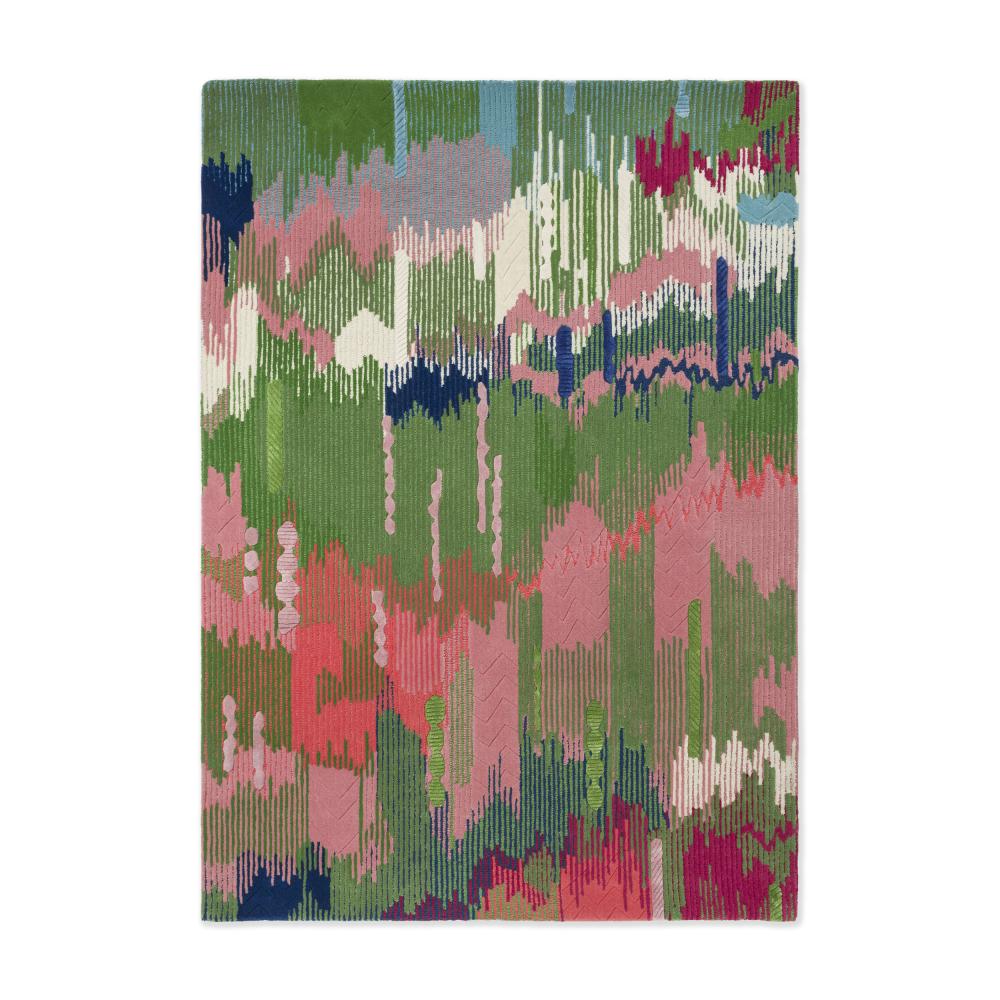 Harlequin X Sophie Robinson Wilderness Rug Peridot/Emerald - House