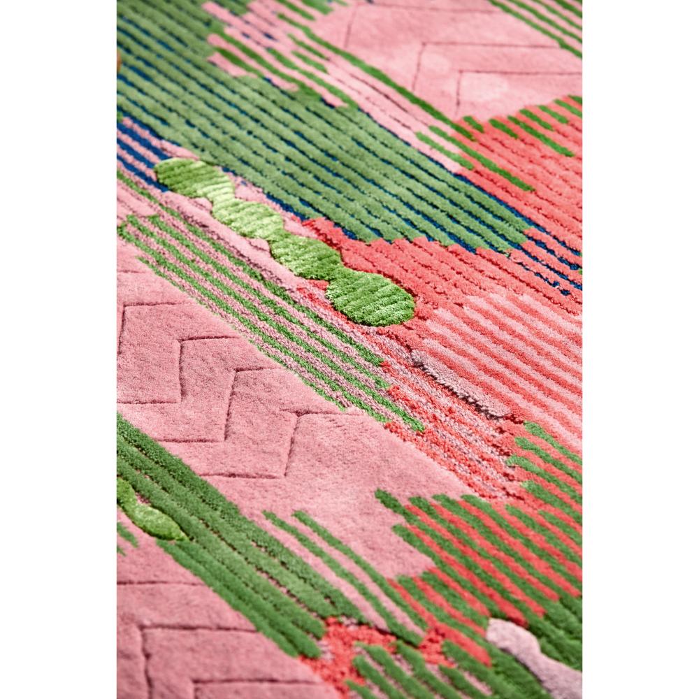 Harlequin X Sophie Robinson Wilderness Rug Peridot/Emerald