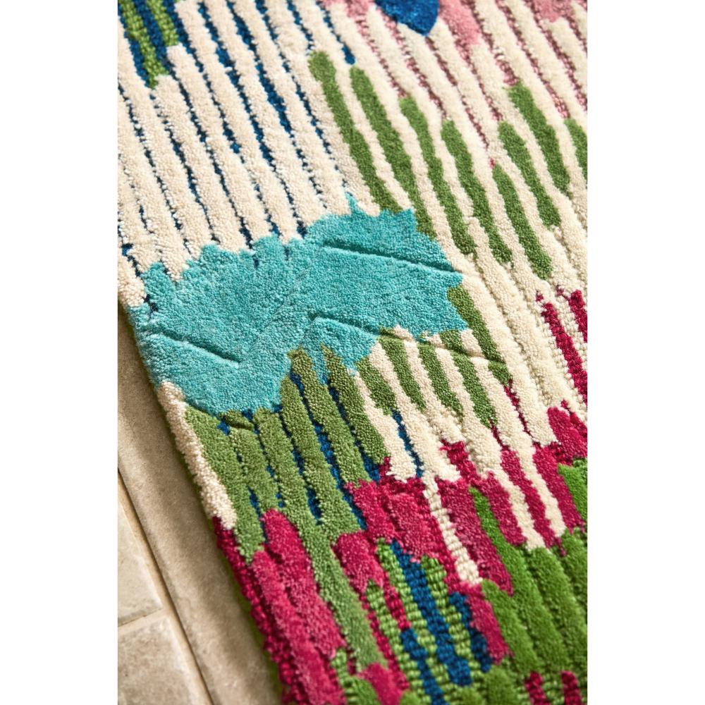 Harlequin X Sophie Robinson Wilderness Rug Peridot/Emerald