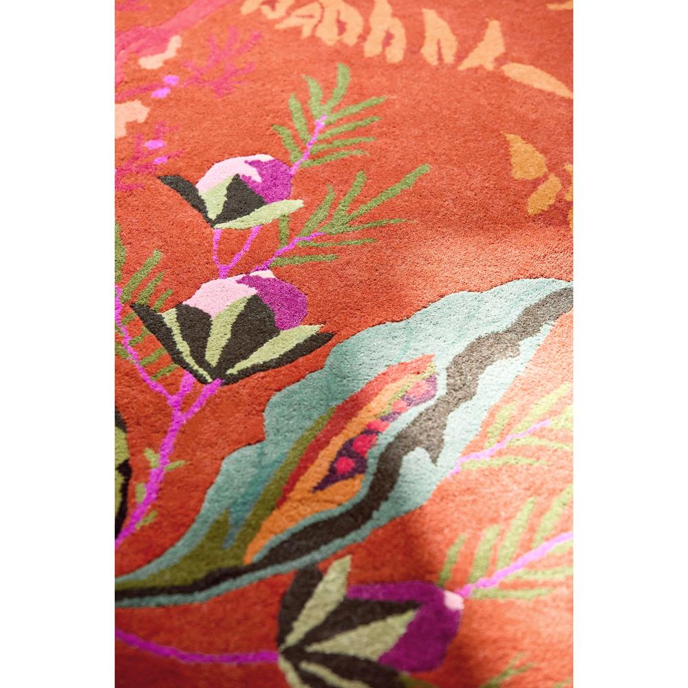 Harlequin X Sophie Robinson Wonderland Floral Rug Amber/Lapis