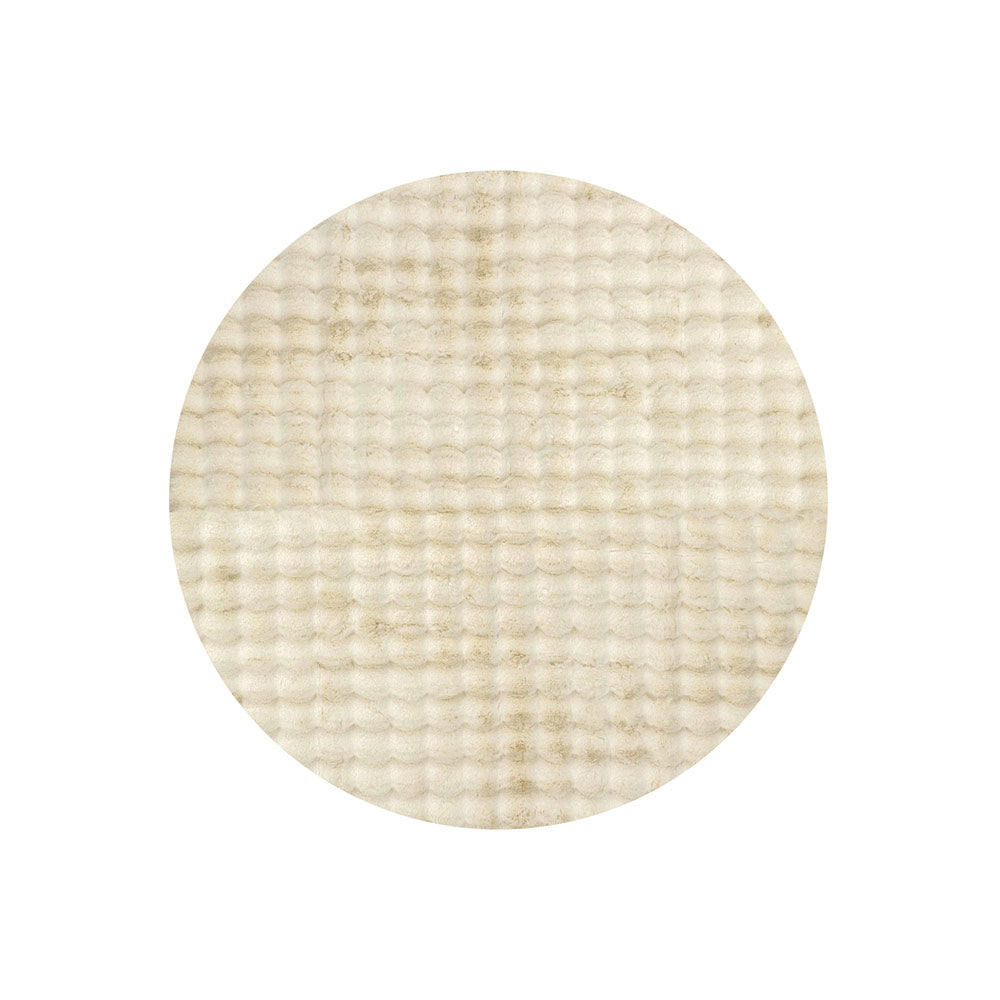 Rug Culture Bubble Round Washable Rug