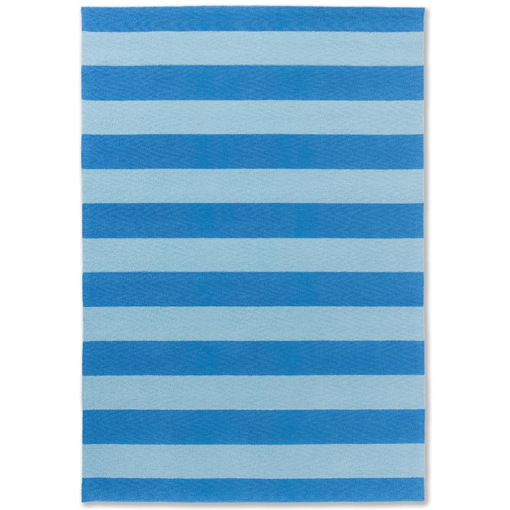 Laura Ashley Lille Outdoor Rug Sky Blue - House