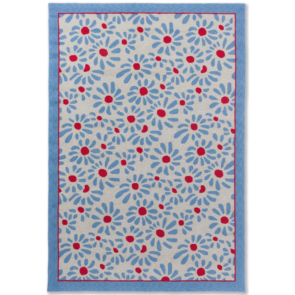 Laura Ashley Thorncliff Outdoor Rug Sky Blue - House
