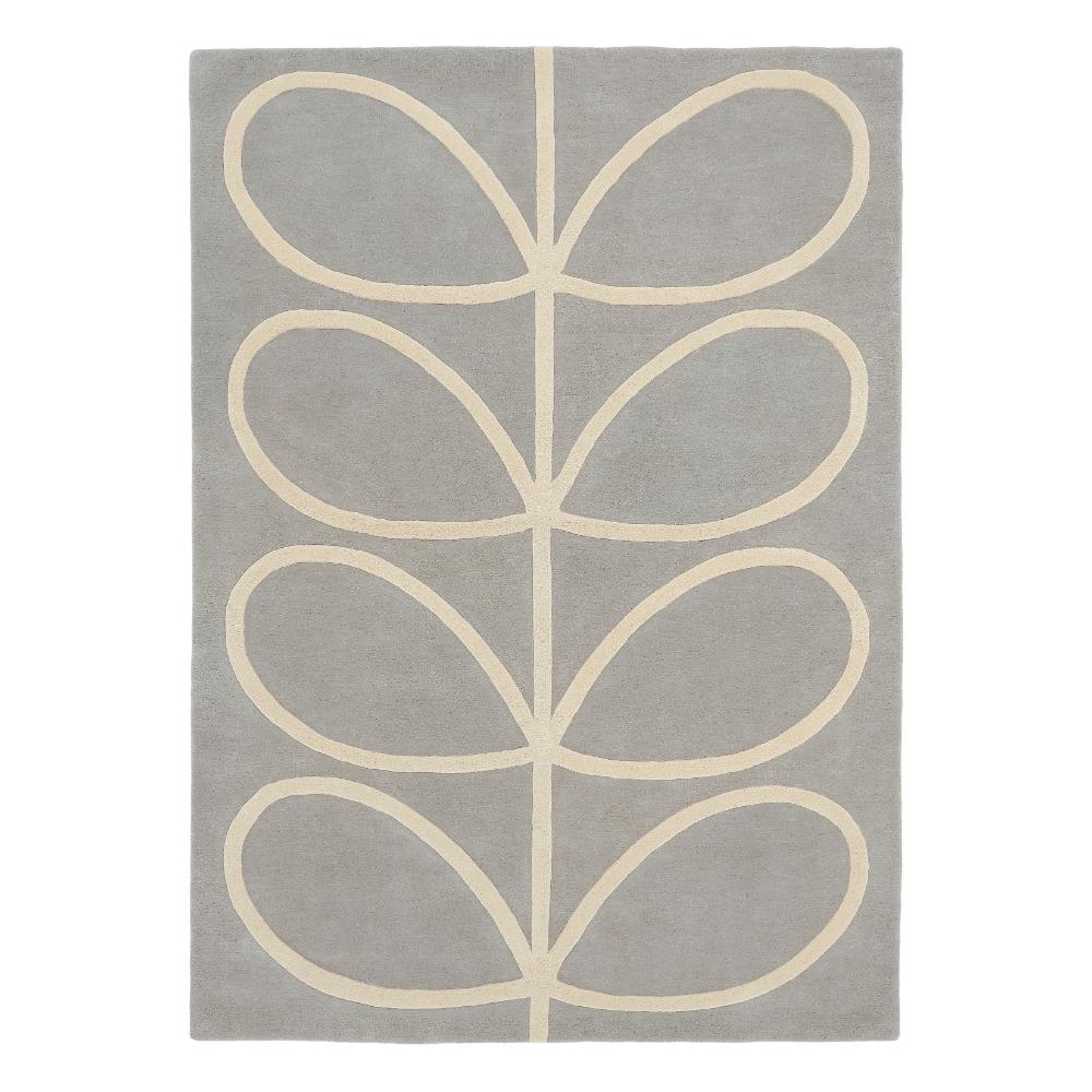 Orla Kiely Giant Stem Rug Linear Grey - House