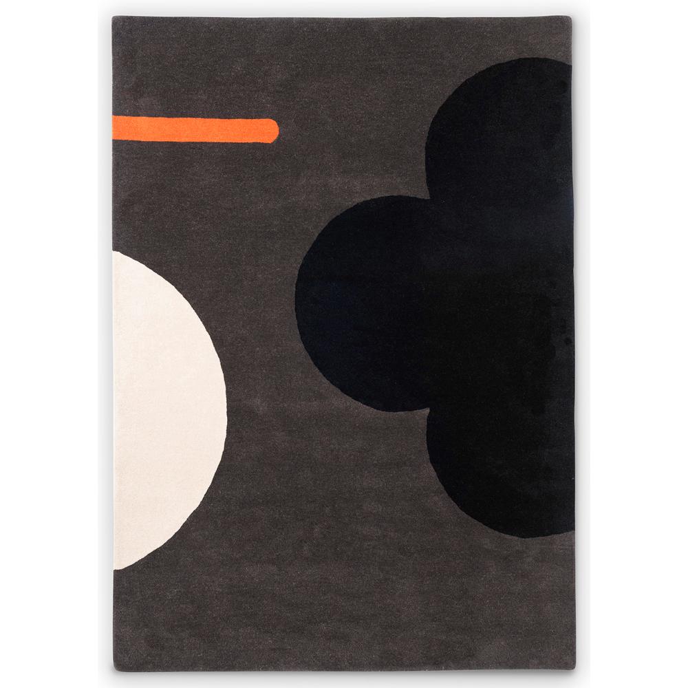 Orla Kiely Geo Flower Rug Graphite - House