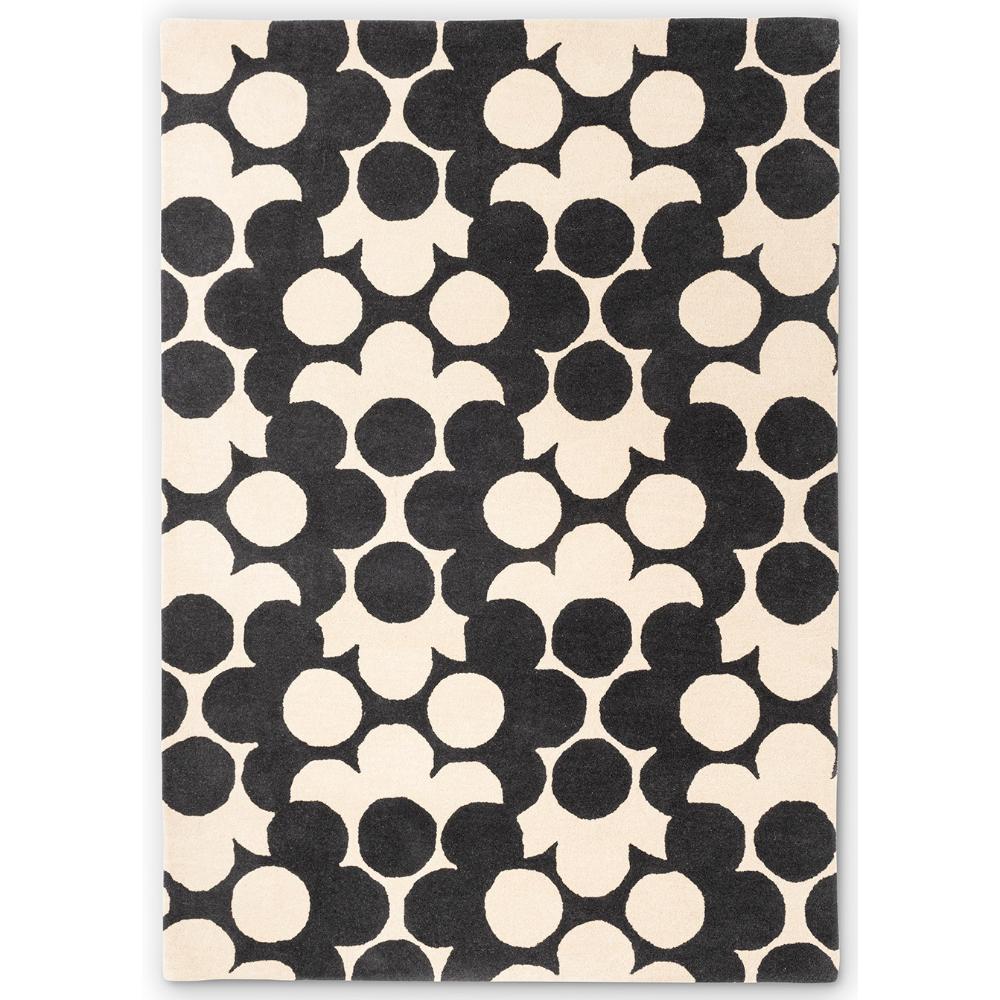 Orla Kiely Puzzle Flower Rug Slate - House
