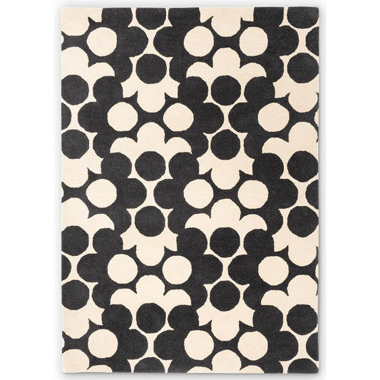 Orla Kiely Puzzle Flower Rug Slate - House