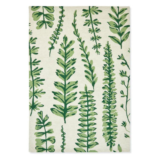 Scion Ferns Wool Rug Juniper Green - House