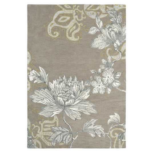 Wedgwood Fabled Floral Wool Rug Grey - House