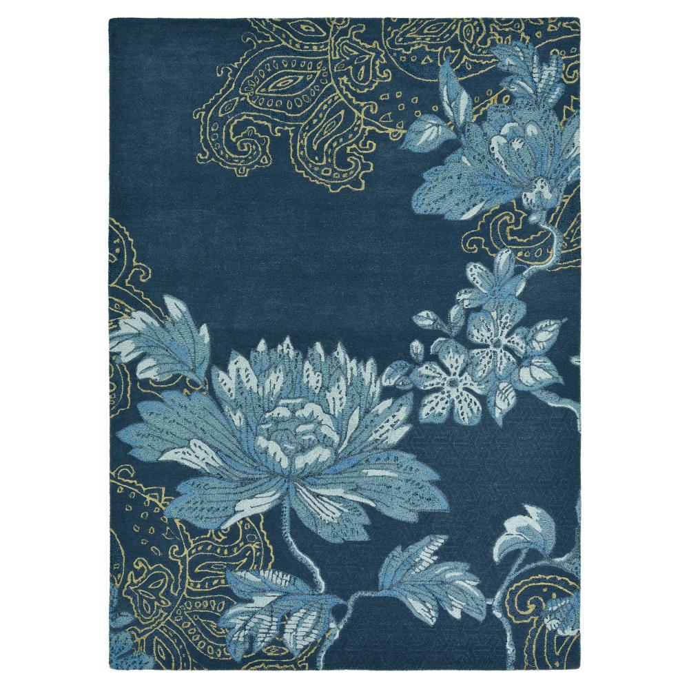 Wedgwood Fabled Floral Wool Rug Navy - House