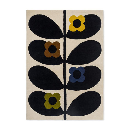 Orla Kiely Wild Rose Rug Fawn - House