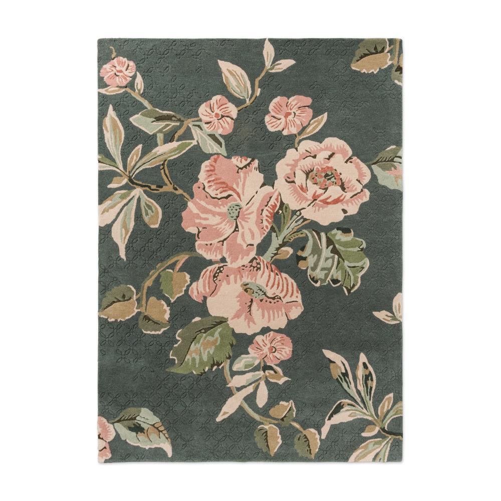 Laura Ashley Aylworth Trail Rug Fern Green - House