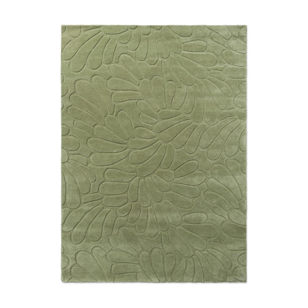 Laura Ashley Coleby Petals Rug Hedgerow Green - House