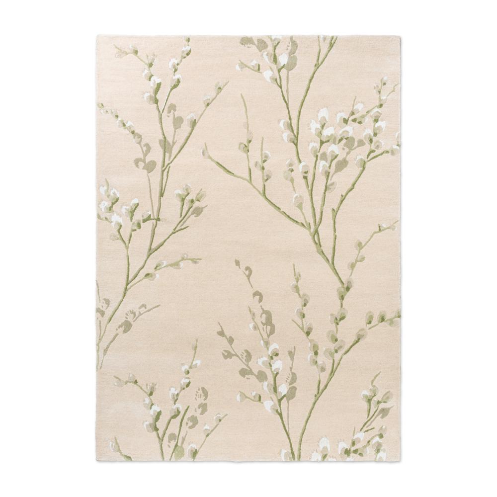 Laura Ashley Pussy Willow Rug Hedgerow Green - House